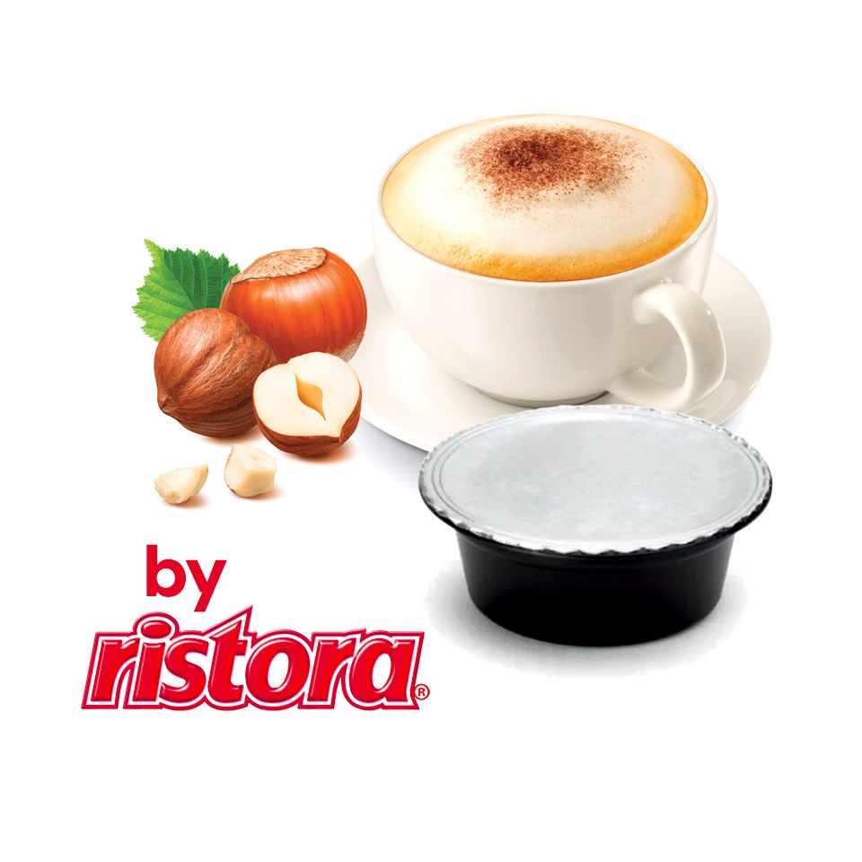 Picture of 16 capsule Cappuccino Aromatizzato alla Nocciola Agostani SMALL compatibile Lavazza a Modo Mio