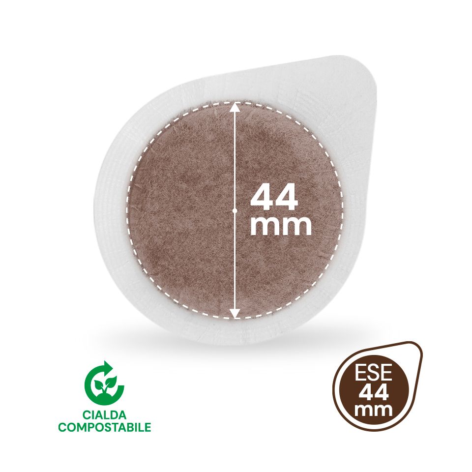 Picture of 150 Coffee Pods Agostani President size 44mm ESE compatible MOKONA
