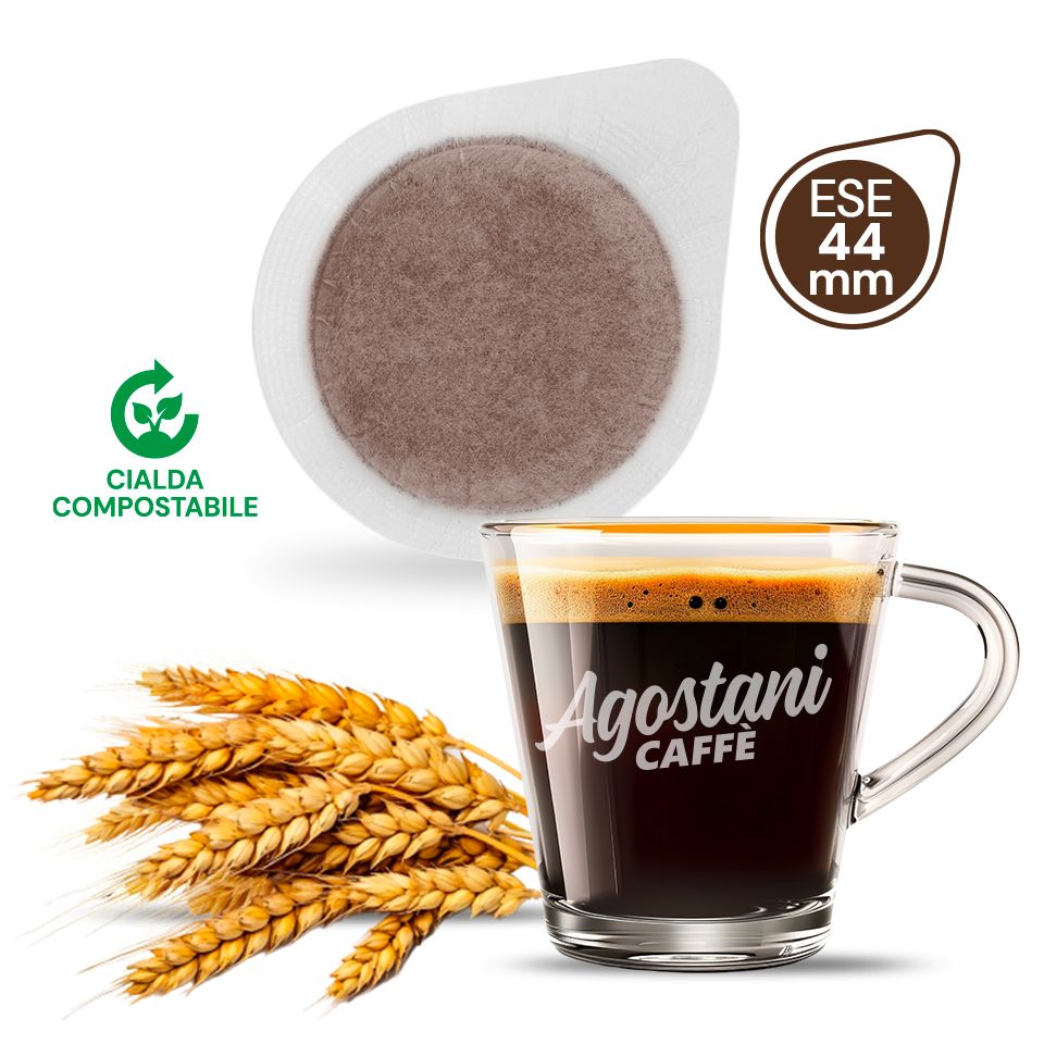 Picture of 150 Agostani Barley Coffee Pods size 44mm ESE compatible MOKONA with Free Shipping