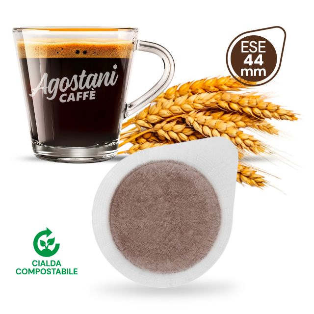 50 Pods Coffee Barley Agostani size 44mm ESE compatible MOKONA