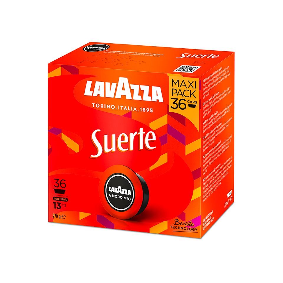 Picture of 180 Lavazza A Modo Mio Suerte capsules 