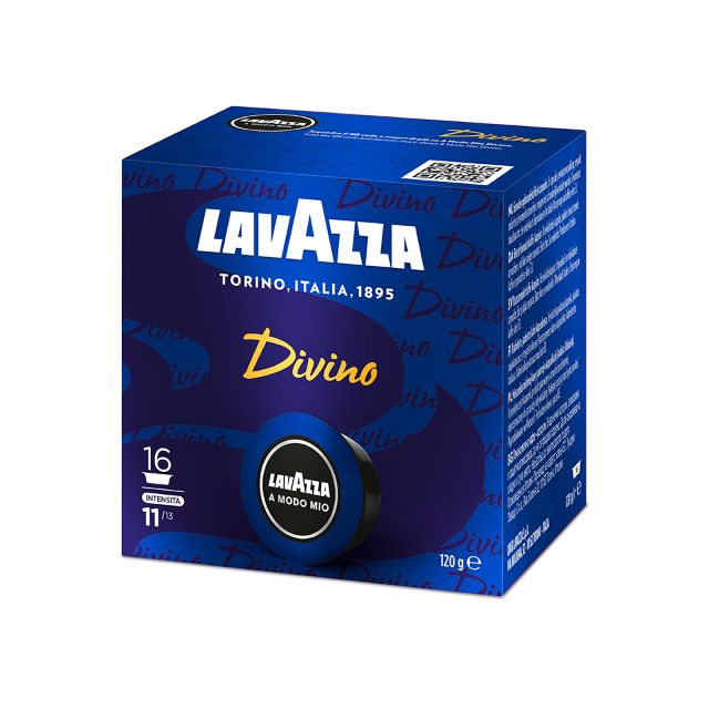 128 coffee capsules of Lavazza A Modo Mio Divino