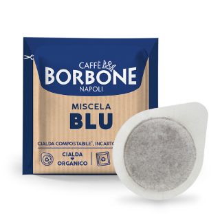 150 Cialde filtrocarta 44 mm ESE caffè Borbone miscela BLU