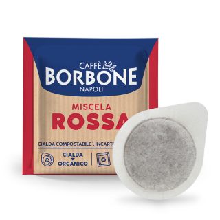 Cialde filtrocarta caffè Borbone miscela ROSSA 44 mm ESE (confezione da 150 cialde)