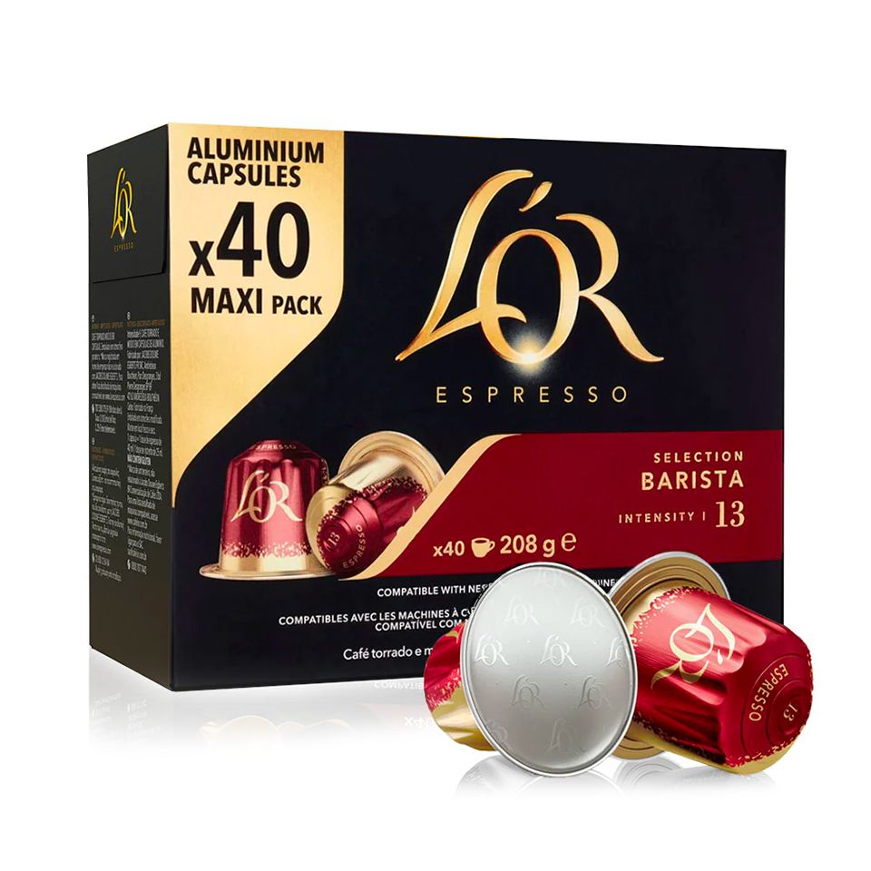 Picture of 200 L'OR Espresso FORZA coffee capsules compatible Nespresso