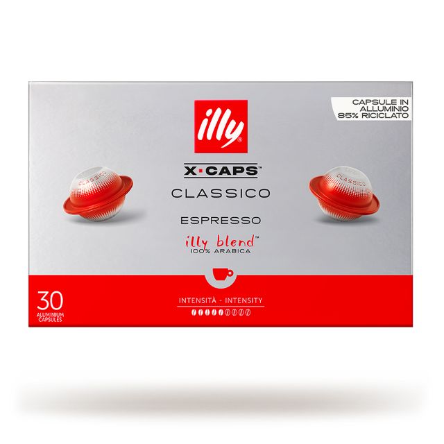 30 Illy X-Caps CLASSICO capsules