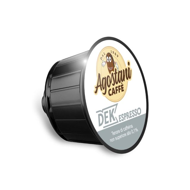 120 Agostani BIG GOLD Espresso Decaffeinato capsules compatible with Nescafé Dolce Gusto system