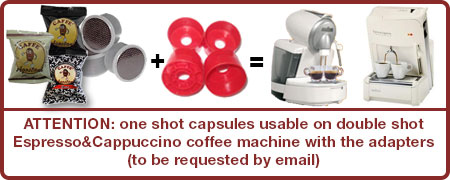 Agostani coffee pods one dose for double shot coffee machine