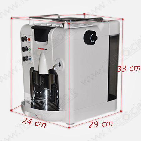 TERMOZETA WHITE ESPRESSO CAP MACHINE for Espresso Cap pod system