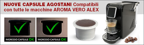 compatible capsules for Aroma Vero Alex coffee machine