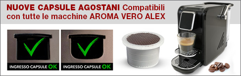 Alex Aroma Vero Compatible Capsules compatible capsules for Aroma Vero Alex coffee machine