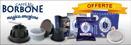 Offers and promotions Caffè Borbone coffee capsules and pods