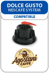 Compatible pods and caps Dolce Gusto Nescafè: Caffè Agostani