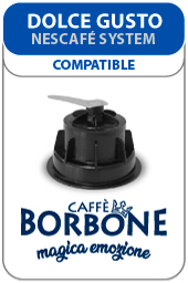 Caffè Borbone compatible caps Nescafé Dolce Gusto