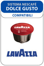 Show products in category capsules Lavazza compatibles Dolce Gusto