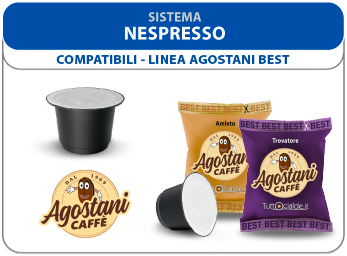 Show products for category Pods and Capsules compatibles Nespresso: Caffè Agostani