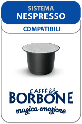 Show products for category Pods and Capsules compatibles Nespresso: Caffè Borbone