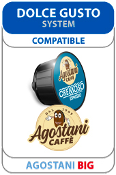 Agostani Big capsules compatible Nescafé Dolce Gusto