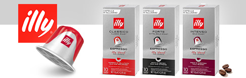 Illy Capsules Compatible Nespresso Illy Nespresso pods