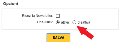 Disable One-Click payment