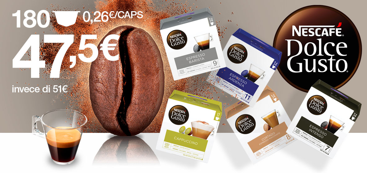 Nescafè Dolce Gusto Pods Nescafè Dolce Gusto pods and capsules