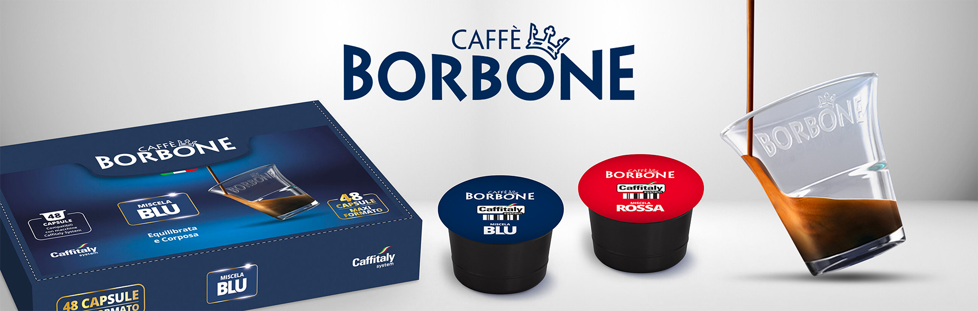 Borbone Coffee Capsules Compatible with Caffitaly Borbone Coffee Capsules Compatible with Caffitaly