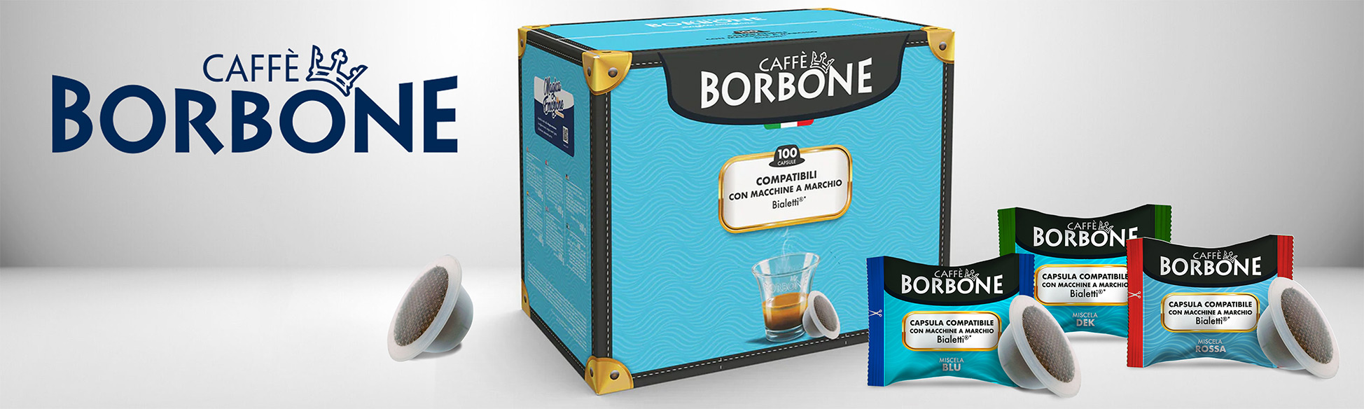Borbone Coffee Capsules Compatible with Bialetti Borbone Coffee Capsules Compatible with Bialetti