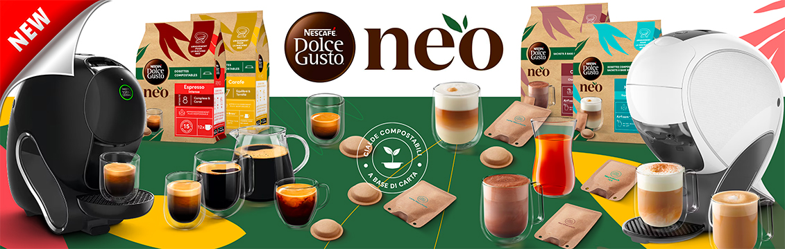 Capsule compostabili Dolce Gusto NEO Capsule compostabili Dolce Gusto NEO