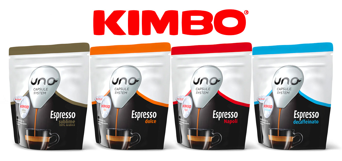 Kimbo UNO System coffee capsules Kimbo UNO System coffee capsules