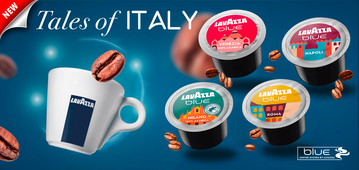 Lavazza Blue coffee pods and capsules