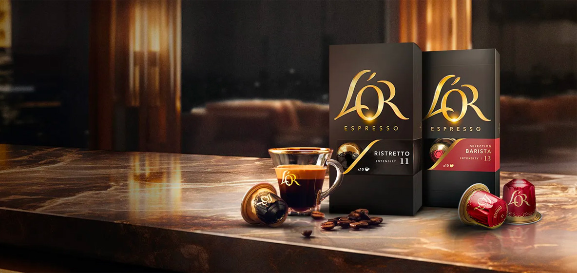 L'OR Capsules Compatible Nespresso L'OR coffee capsules compatible Nespresso Original