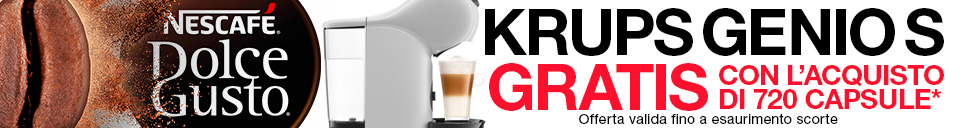Macchina Genio Krups Promo Black Friday