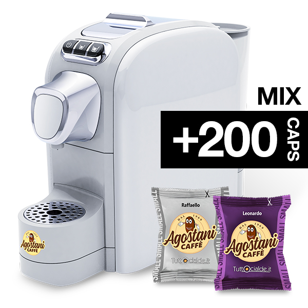 Agostani Small-Cup White Coffee Machine