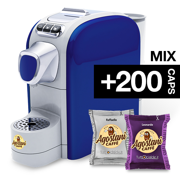 Agostani Small-Cup Blu Coffee Machine