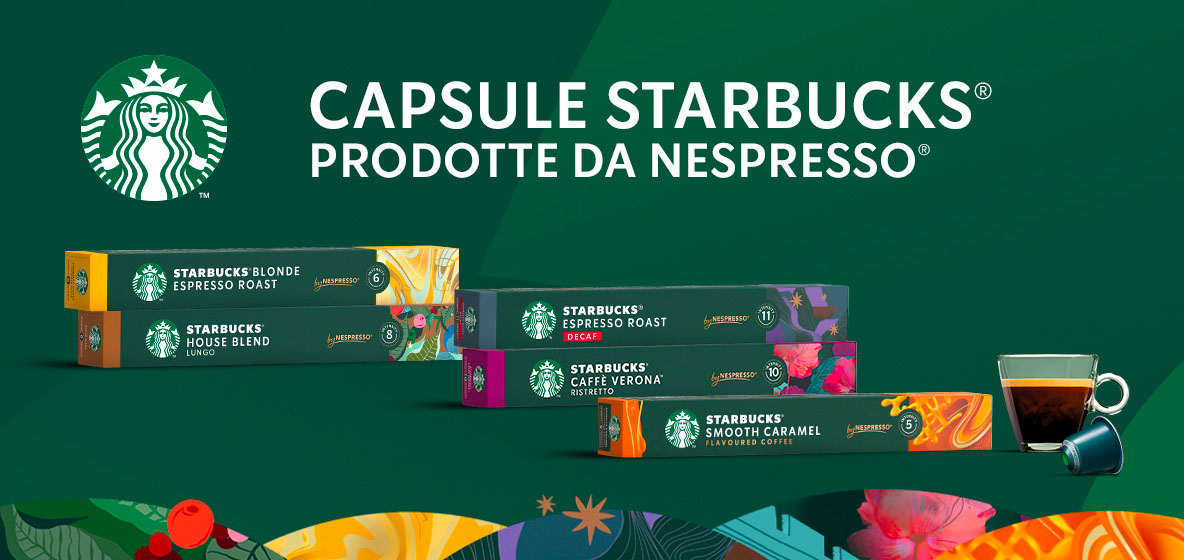 Starbucks by Nespresso capsules and pods Starbucks by Nespresso capsules and pods
