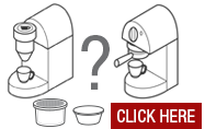 Search capsules and pods for your coffee machine
