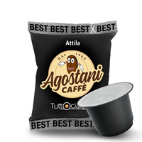 Agostani Attila coffe capsules compatible Nespresso