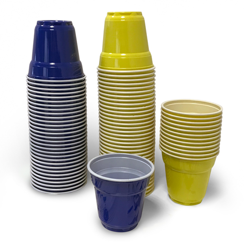 100 Cups Tuttocialde 100 disposable plastic coffee cups Tuttocialde
